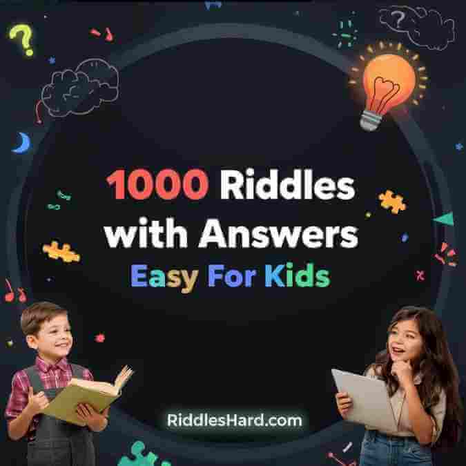 learn with 1000 Riddles With Answers Easy For Kids Updated - RiddlesHard.com