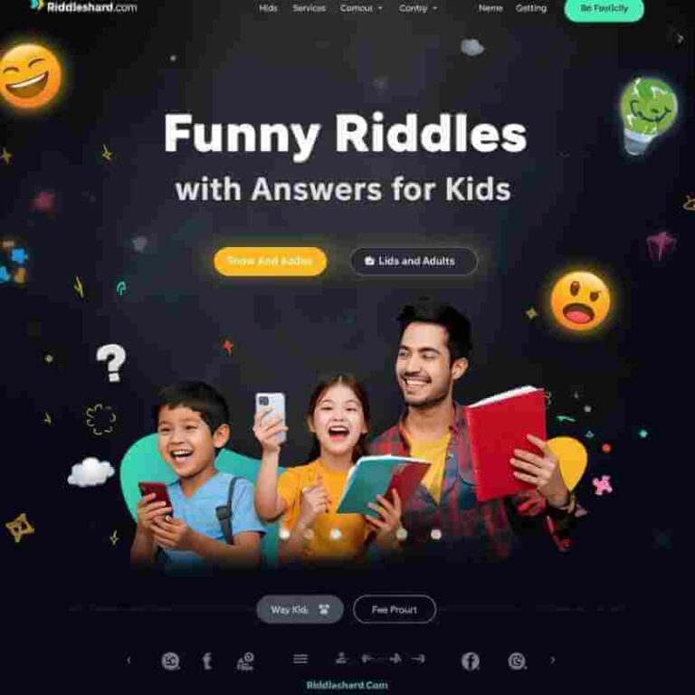 new Funny Riddles With Answers (Best Silly & Fun Brain Teasers) - Riddleshard.com
