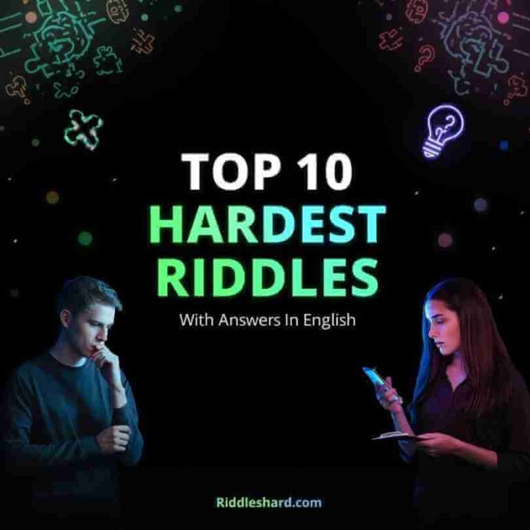 new Top 10 Hardest Riddles In The World With Answers In English - Riddleshard.com